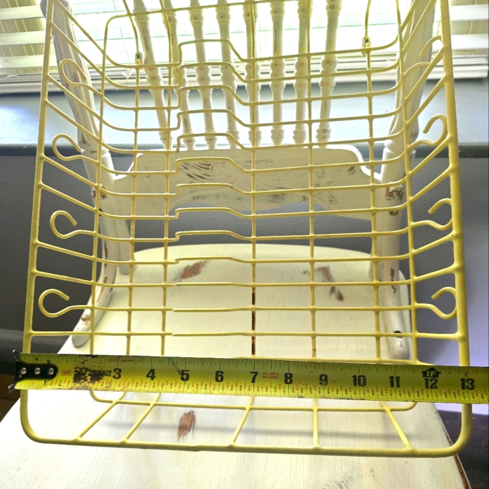 Vintage Rubber Coated Wire Dish Rack - Picture 8 of 8